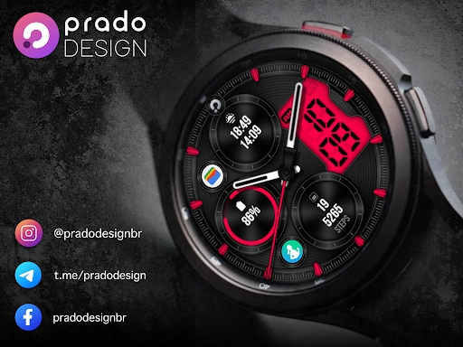 PRADO X25 - Hybrid Watch Face screenshots
