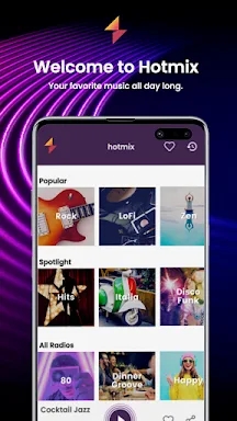 Hotmix - simply music screenshots