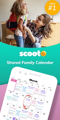 Scoot Family Calendar screenshots