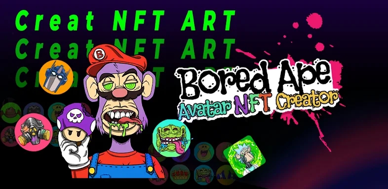 Bored Ape Avatar NFT Creator screenshots