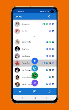 DM Me - All Chats in One App screenshots