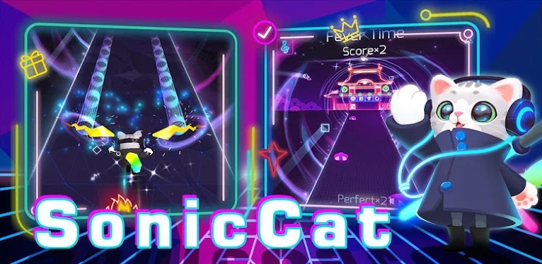 Sonic Cat - Slash the Beats screenshots