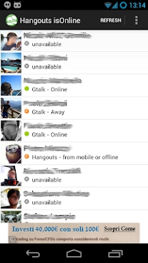 isOnline Hangouts? screenshots