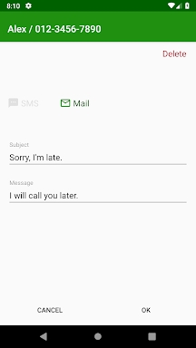 a Quick Call - Simple contacts screenshots