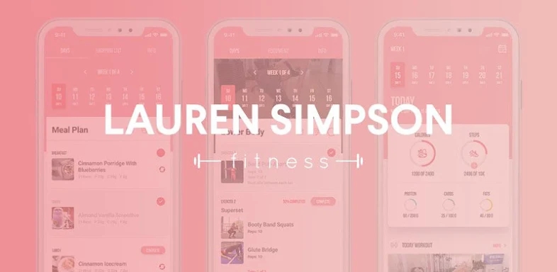 Lauren Simpson Fitness screenshots