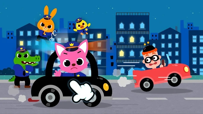 Pinkfong Police Heroes Game screenshots