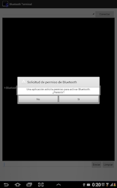 Bluetooth Terminal screenshots