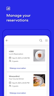 Tock - Restaurant Reservations screenshots
