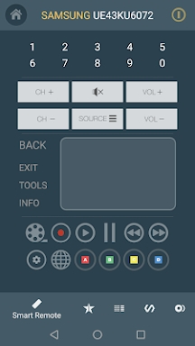 Universal Remote for Android screenshots
