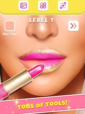 Lip Art Makeup Artist Games screenshots