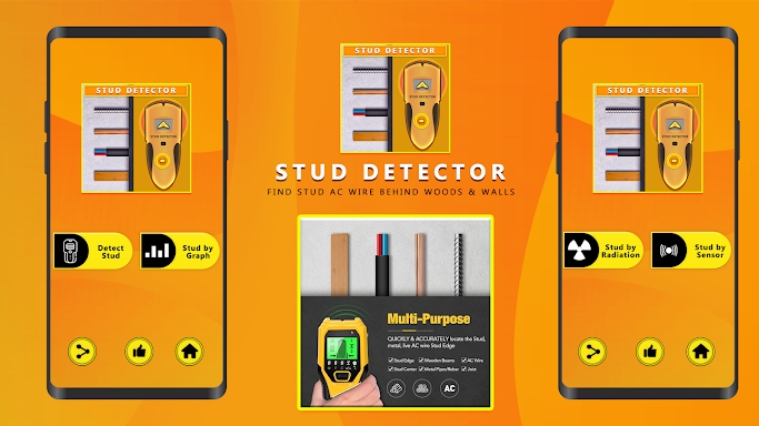 Stud detector & stud scanner screenshots