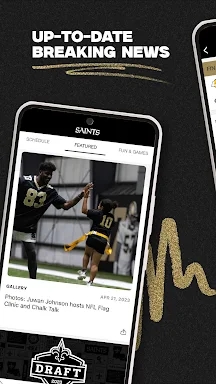 New Orleans Saints Mobile screenshots