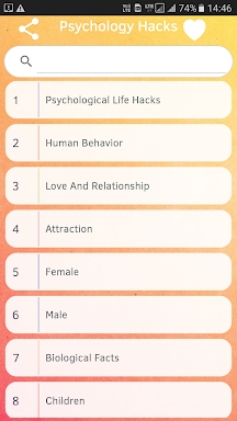 1000+ Psychology Facts & Life Hacks - Crush,Love.. screenshots