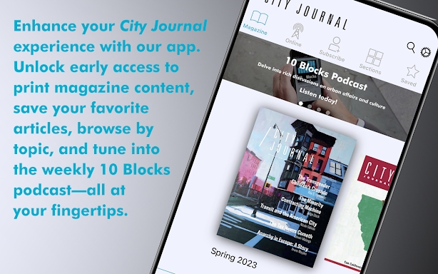 City Journal screenshots