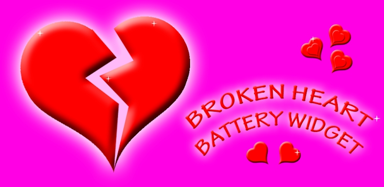 Broken Heart Battery Widget screenshots