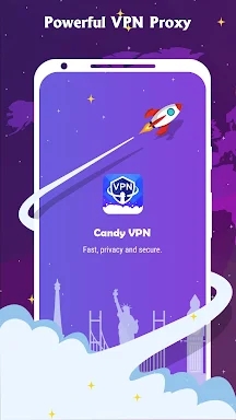 Candy VPN screenshots