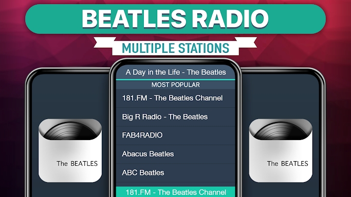 Beatles Radio screenshots