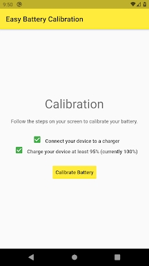 Easy Battery Calibration screenshots