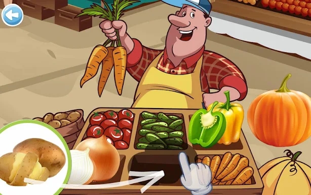 Puzzle for kids - learn food screenshots