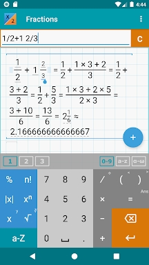 Fraction Calculator + Math screenshots