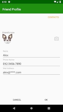 a Quick Call - Simple contacts screenshots