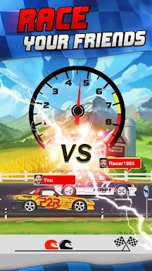 P2R Power Rev Roll Racing Game screenshots