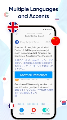 iRecord: Transcribe Voice Note screenshots