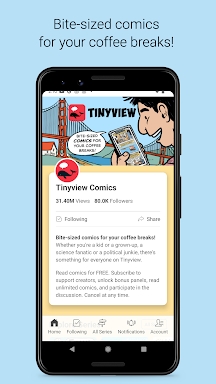 Tinyview Comics screenshots