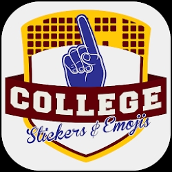 College Stickers & Emojis 2017
