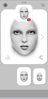 Download and color Face Charts screenshots