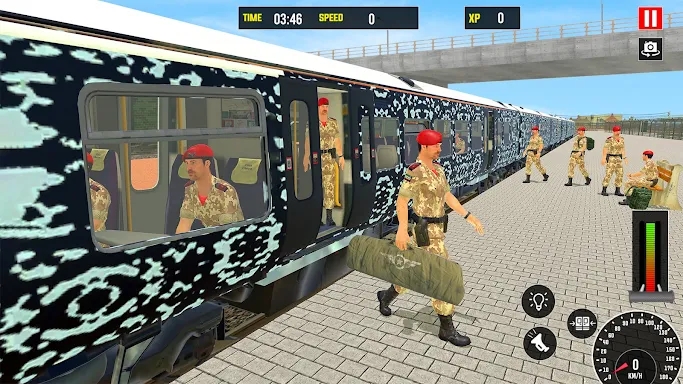 US Army Transport Train Games screenshots