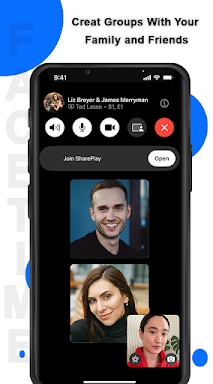 Face-to-face Video Call Advice screenshots