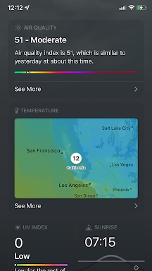 iWeather OS15 Forecast Weather screenshots