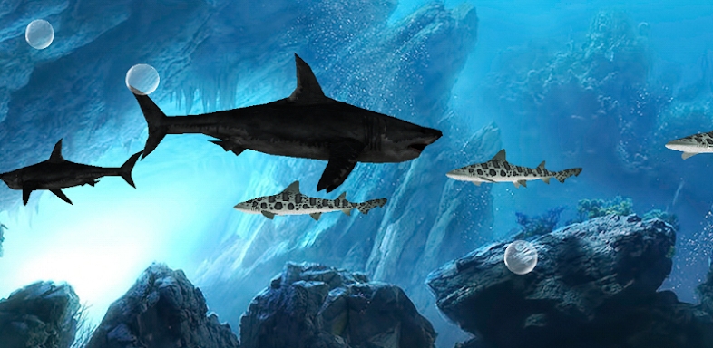 3D Sharks Live Wallpaper Lite screenshots