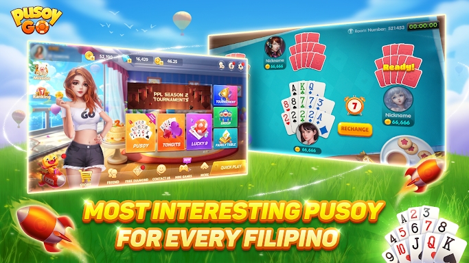 Pusoy Go-Competitive 13 Cards screenshots