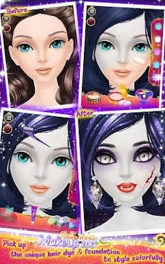 Halloween Makeup Me screenshots