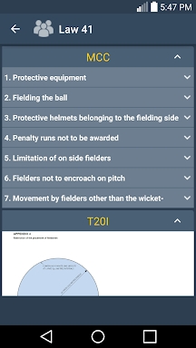 Laws Of Cricket screenshots