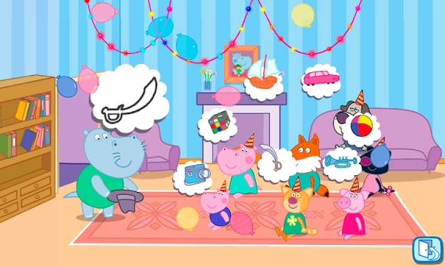 Kids birthday party screenshots