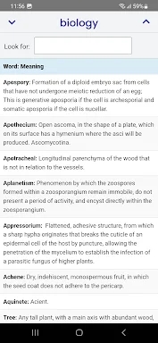 Biology Dictionary screenshots