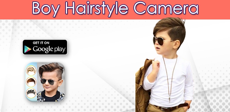 Boy Hairstyle Camera screenshots