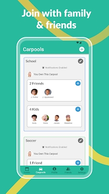 Carpool Kids: Family Calendar screenshots