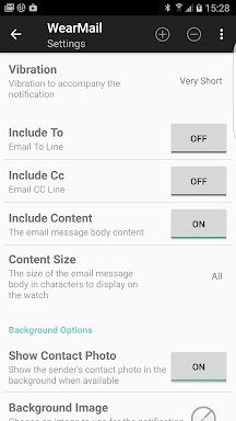 WearMail for Android Wear screenshots
