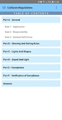 Collision Regulations screenshots