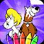 Scooby coloring doo game icon