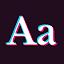 Fonts Aa - Keyboard Fonts Art icon