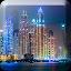 Dubai Night Live Wallpaper icon