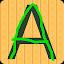 ABC Kids - trace letters, pres icon