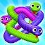 Tangled Snakes Puzzle Game icon