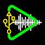 usb otg audio  player checker icon