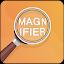 Magnifying glass - Flashlight icon